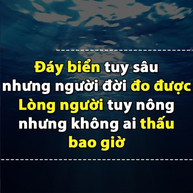 Sâu tuy sâu nhưng vẫn thấy đáy, lòng người tuy nông mà khó lường: 9 điều đừng nói mới là người khôn ngoan - Ảnh 1.