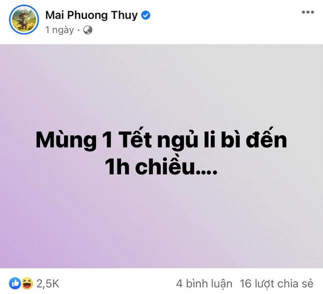 Hội mỹ nhân độc thân đắt giá nhất Vbiz trong những ngày Tết: Mai Phương Thúy chỉ thích ngủ, Ninh Dương Lan Ngọc tích cực làm một việc - Ảnh 9.