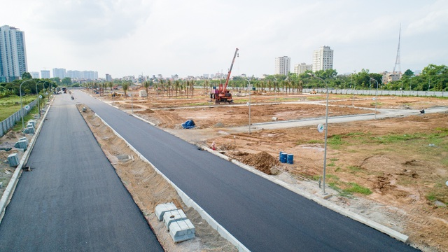 FLC Premier Parc đẩy mạnh thi công hoàn thiện hạ tầng khu đô thị - Ảnh 2.