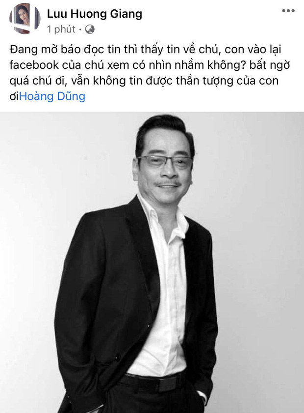 NS Hồng Vân, Quốc Trường và sao Vbiz đau buồn, tiếc thương khi hay tin NSND Hoàng Dũng qua đời - Ảnh 14.