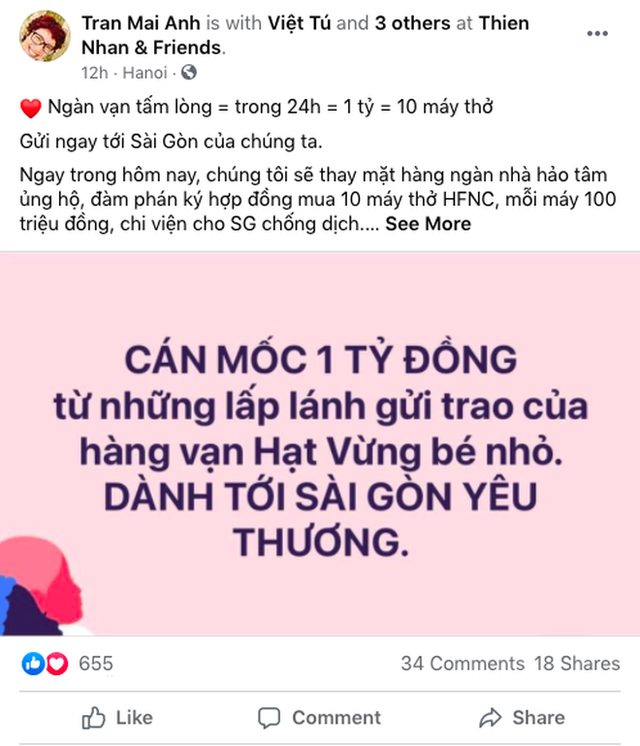 Khi cả nước hướng về Sài Gòn: Những lời kêu gọi, những quỹ từ thiện và chiến dịch tử tế ra đời để tiếp sức thành phố vượt qua dịch bệnh - Ảnh 1.