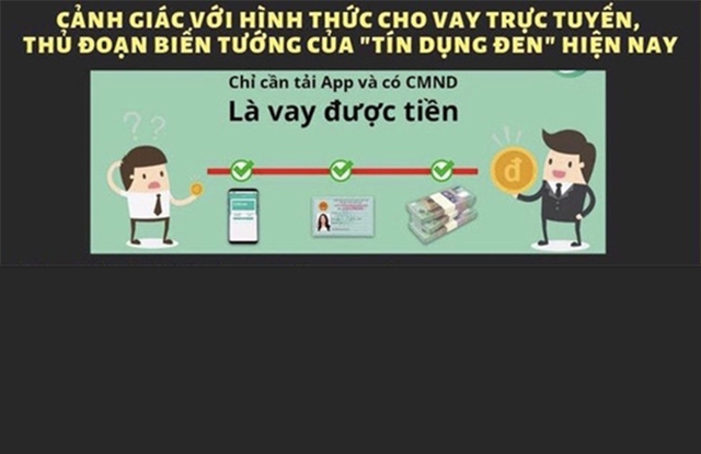 Phí dịch vụ - chiêu trò để che giấu lãi suất “cắt cổ” của các app “đen” - Ảnh 1.