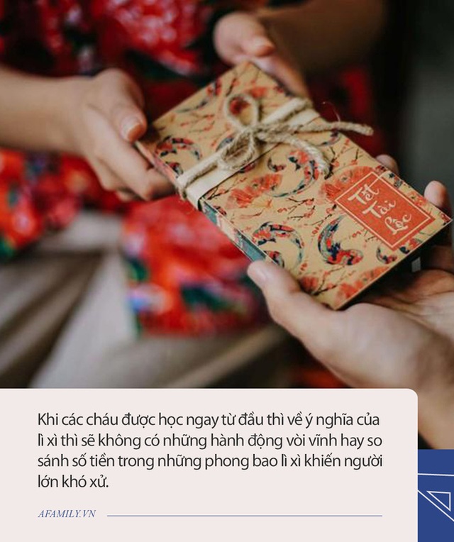 Dạy con dùng tiền LÌ XÌ thế nào cho đúng? Câu trả lời không ngờ từ bà mẹ ở Hà Nội nhận cơn bão like từ các bậc phụ huynh - Ảnh 3.