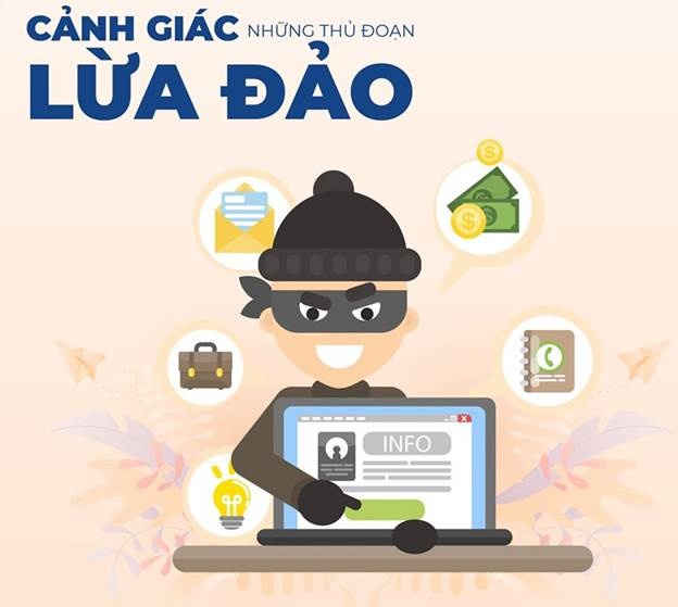 Cảnh báo nhiều thủ đoạn lừa đảo chiếm đoạt tài sản thông qua hệ thống ngân hàng - Ảnh 1.