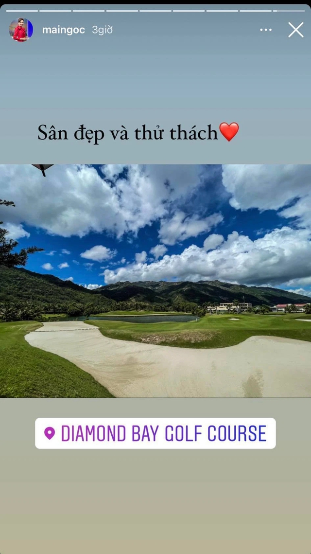 Không giống như các đại gia khác, chồng BTV Mai Ngọc đi chơi golf xa vẫn luôn đưa vợ theo cùng - Ảnh 4.