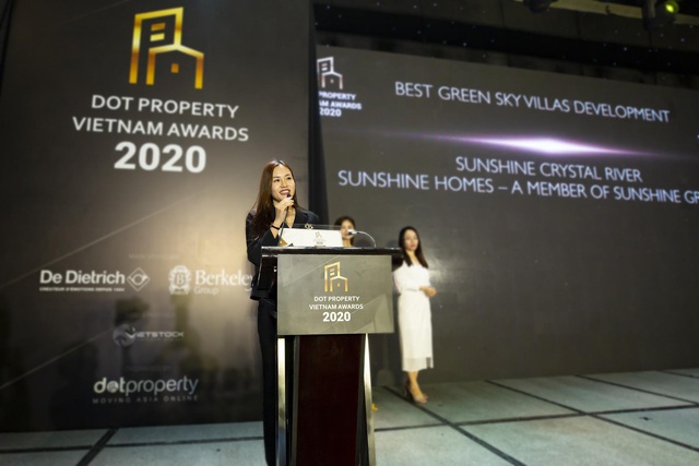 Dấu ấn đặc biệt của Sunshine Group tại Dot Property Vietnam Awards 2020 - Ảnh 2.