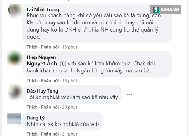 Trấn Thành sao kê tài khoản từ thiện, Fanpage ngân hàng Vietcombank bất ngờ bị tấn công - Ảnh 3.