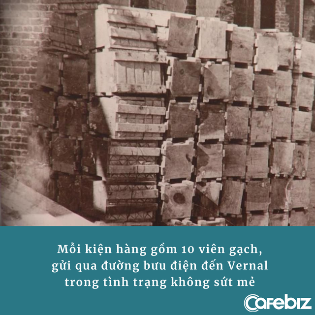 Tiền ‘ship’ đắt đỏ, người đàn ông gửi 80.000 viên gạch qua bưu điện để xây tòa nhà cho ngân hàng, sau trăm năm vẫn đứng vững - Ảnh 3.