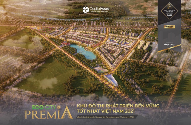 EcoCity Premia xuất sắc thắng giải Best Sustainable Township Development Vietnam 2021 - Ảnh 1.