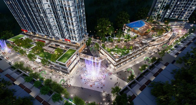 Ecopark triển khai TTTM liên hoàn 300m trước toà tháp 5 sao đầu tiên của dự án - Ảnh 1.