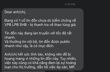 Nhà đầu tư thận trọng với tin đồn thanh tra “thao túng giá” cổ phiếu ngân hàng - Ảnh 1.