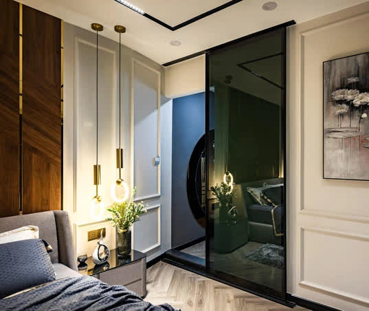 Căn hộ đập thông 140m2 thiết kế nội thất hiện đại, ấm cúng và hợp phong thủy: KTS khuyên cần chú ý điều này khi tân trang lại nội thất, nhà cửa - Ảnh 10.