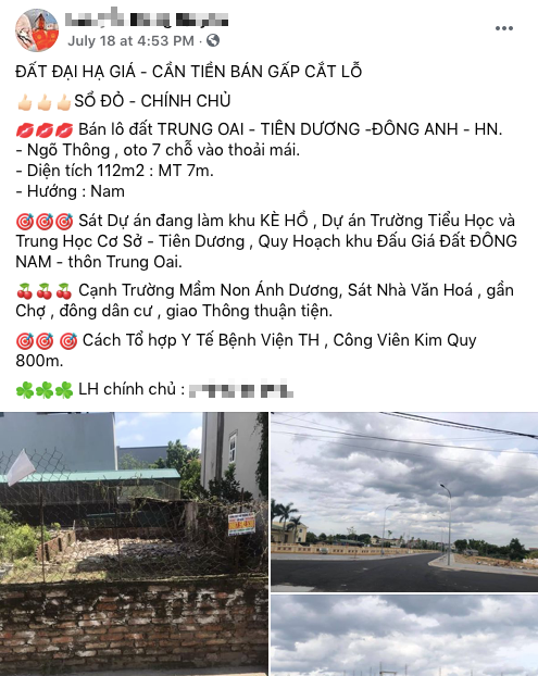 Thị trường đất nền trầm lắng, giá quay đầu giảm - Ảnh 1.
