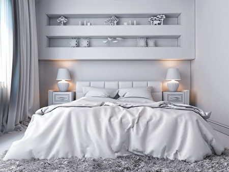 Nếu phòng ngủ quá nhỏ, bạn đừng ngại sử dụng 5 thủ thuật để phóng to không gian của mình: Đơn giản mà lại hữu dụng tội gì không học theo - Ảnh 2.