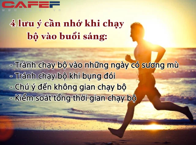 Buổi sáng, chạy bộ càng sớm thì càng tốt? Có 4 lưu ý khi chạy bộ sáng sớm mà không phải ai cũng biết, ghi nhớ kẻo khỏe đâu không thấy lại rước họa vào thân - Ảnh 2.