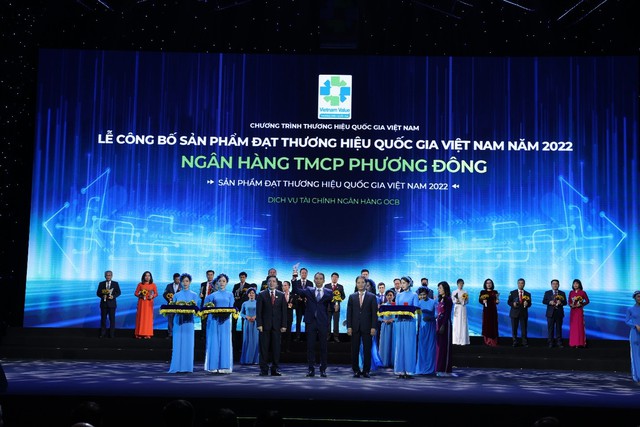 OCB 2 năm liên tiếp được vinh danh Thương hiệu Quốc gia Việt Nam - Ảnh 1.