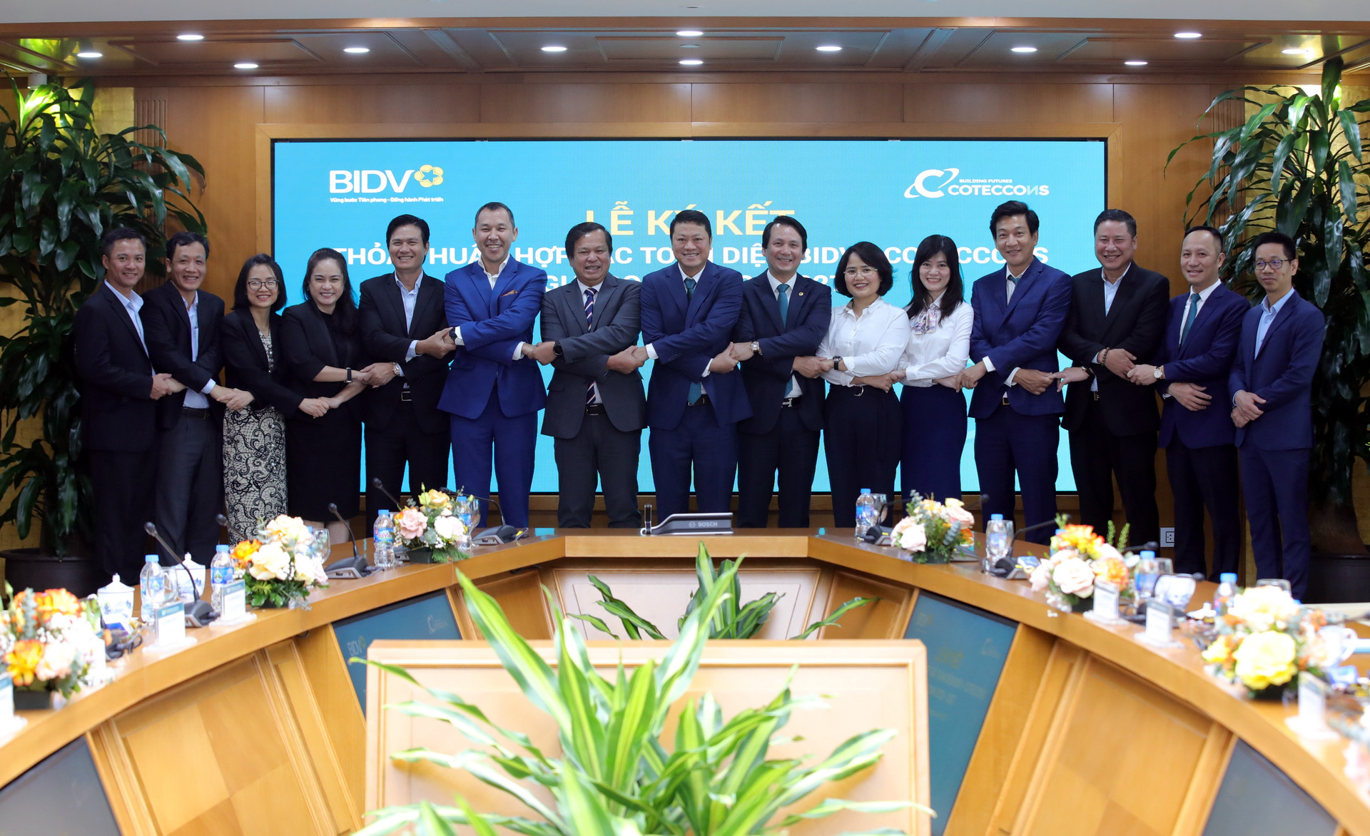 BIDV và Coteccons ký kết thỏa thuận hợp tác toàn diện - Ảnh 1.