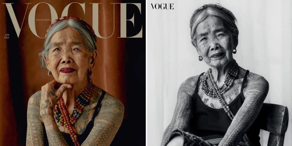 Nghệ nhân xăm mình 106 tuổi trên trang bìa tạp chí Vogue: Bí quyết sống thọ xoay quanh những điều đơn giản đến không ngờ - Ảnh 1.