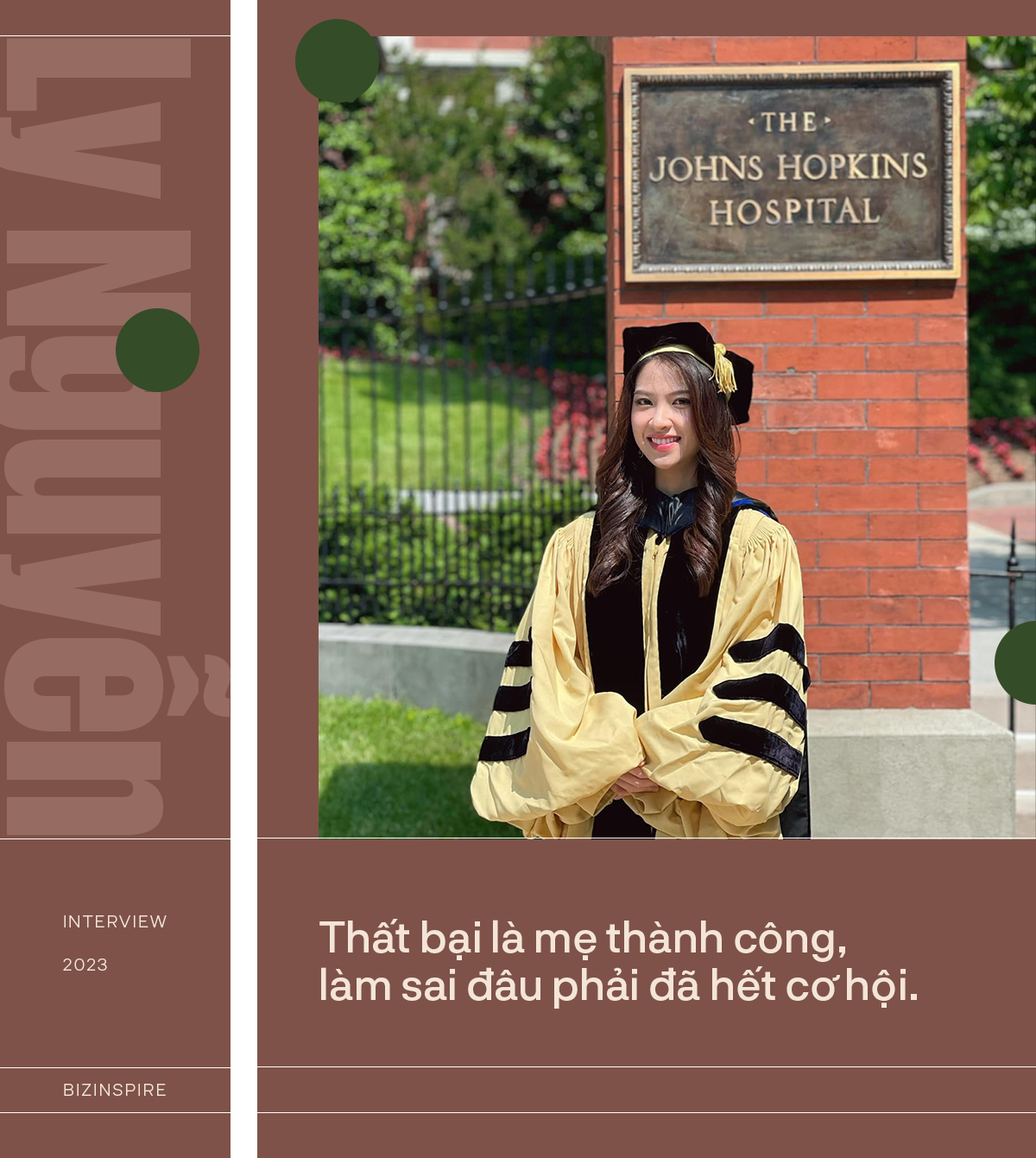 Cô gái Việt “flexing” khiến nhiều người “mắt chữ A, mồm chữ O”: Nhận học bổng Tiến sĩ 9,3 tỷ từ Đại học Johns Hopkins, là gương mặt trang bìa “Rạng danh tài trí Việt năm châu” - Ảnh 4.