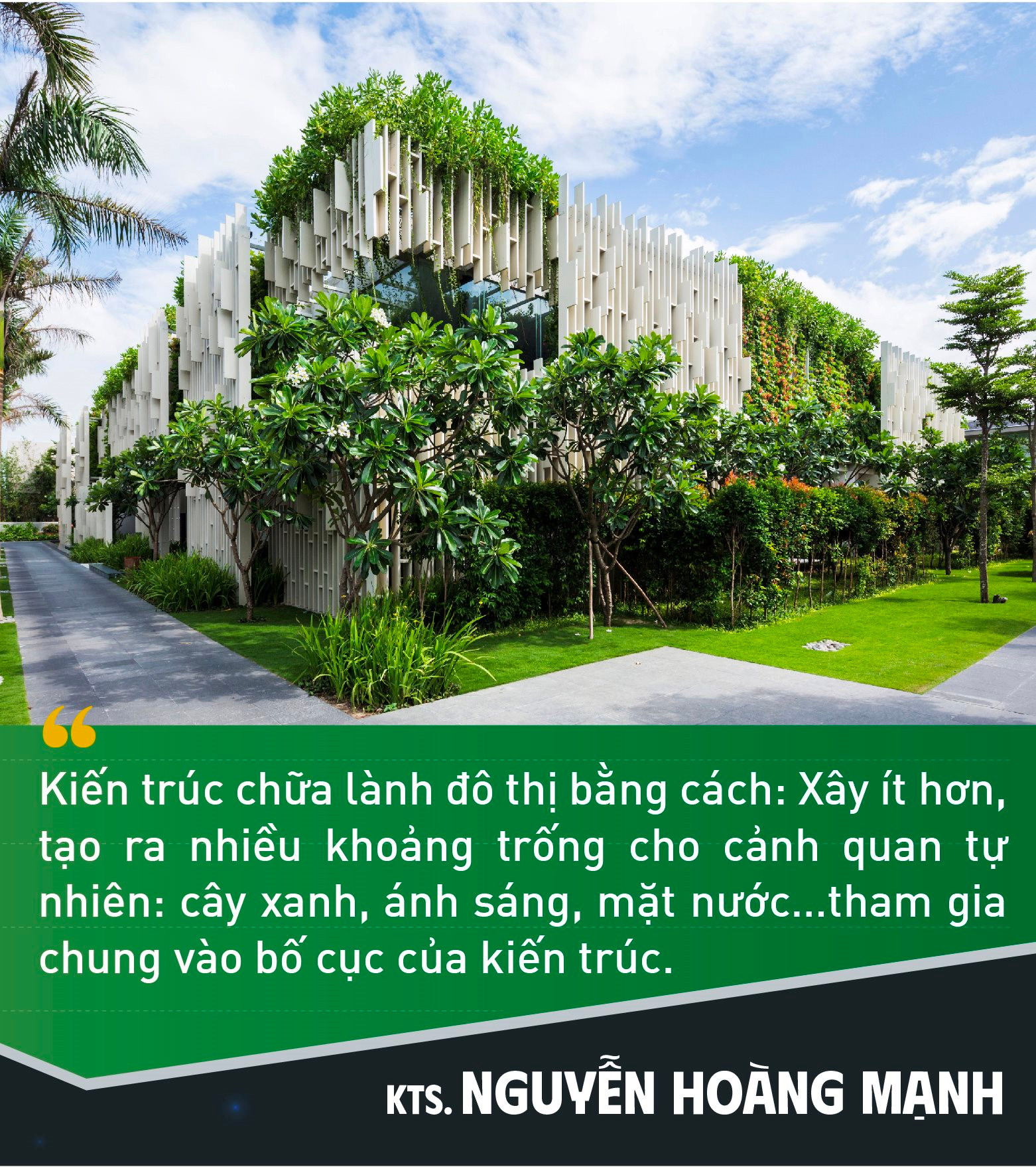 KTS. Nguyễn Hoàng Mạnh: "Khi thiết kế không nghĩ tới giải thưởng, lợi nhuận cũng không còn quá quan trọng" - Ảnh 4.