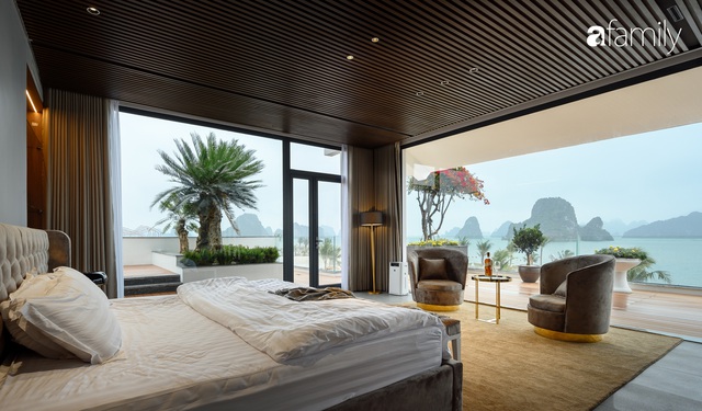 Mê mẩn với căn hộ 350m² có view triệu đô hướng ra bờ biển ở Quảng Ninh, không gian hiện đại nhưng vẫn hòa hợp với thiên nhiên - Ảnh 16.