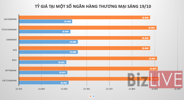 Tỷ giá lại “nổi sóng” trên thị trường tự do - Ảnh 1.