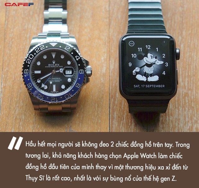 Apple Watch có thể xóa sổ những chiếc đồng hồ xa xỉ của Rolex hay Patek Philippe trong tương lai? Câu trả lời là có, nếu các thương hiệu truyền thống không chịu thay đổi - Ảnh 3.