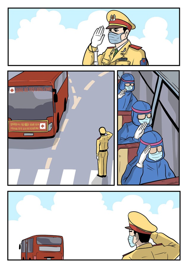 Thăng Fly và những bức vẽ đáng yêu trong dịch Covid-19: Mình muốn người dân nhìn thấy nhau trong đấy: Thông cảm, yêu thương và đoàn kết - Ảnh 3.