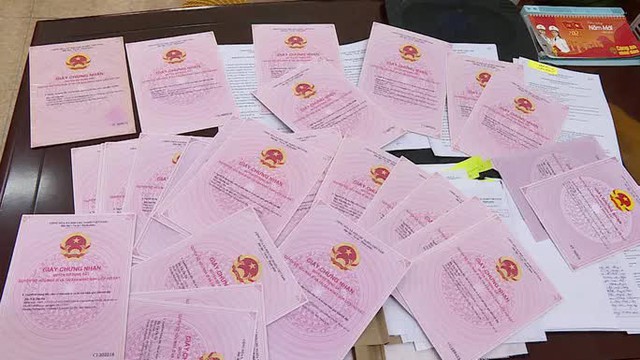 Người phụ nữ dùng sổ đỏ giả chiếm đoạt 34 tỉ đồng - Ảnh 2.