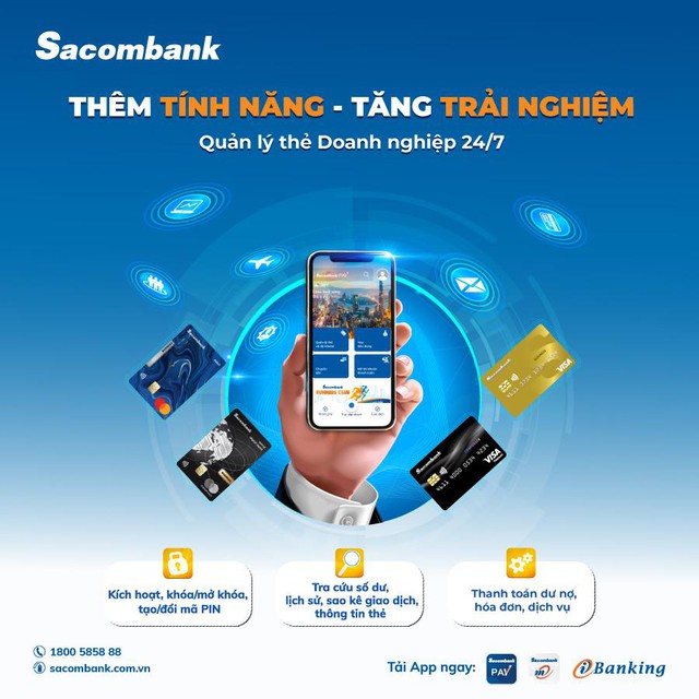 Thẻ tín dụng doanh nghiệp Sacombank: Từ khơi thông nguồn vốn đến chi tiêu hiệu quả - Ảnh 1.