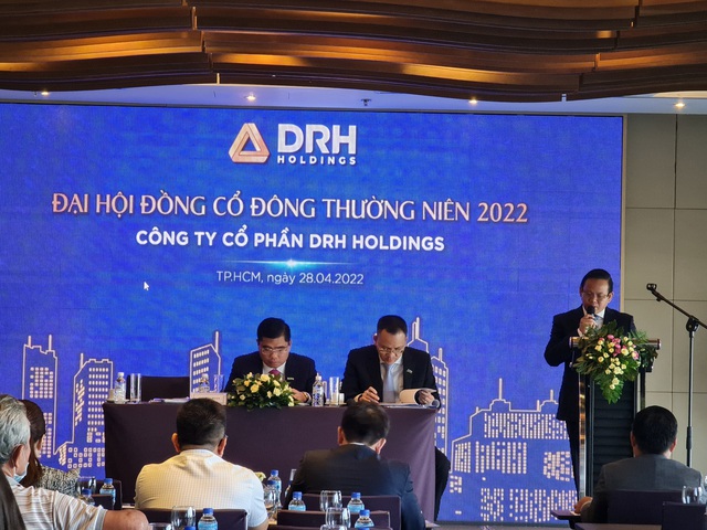 ĐHCĐ DRH Holdings: Đặt mục tiêu 2022 lãi trước thuế 100 tỉ đồng, tìm kiếm cơ hội đầu tư mới, mở rộng quỹ đất về khu ven - Ảnh 1.