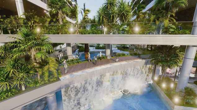 Dự án căn hộ tại Long Biên sở hữu hệ thống suối và thác nước liên hoàn hàng trăm mét - Ảnh 5.