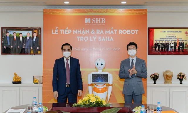 SHB đưa Robot thông minh vào phục vụ giao dịch nâng cao trải nghiệm - Ảnh 2.