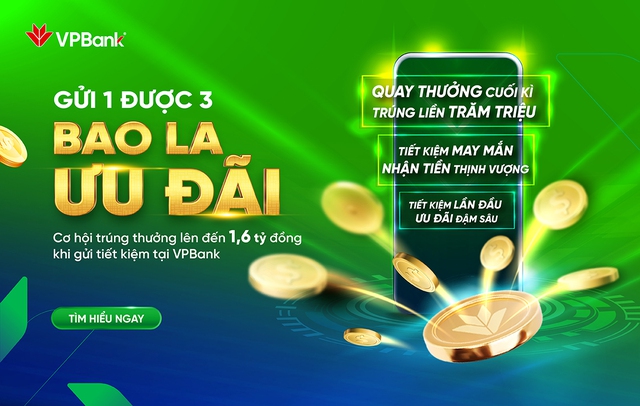 “Cơn mưa quà tặng” khi gửi tiết kiệm tại VPBank dịp cuối 2022 - Ảnh 2.