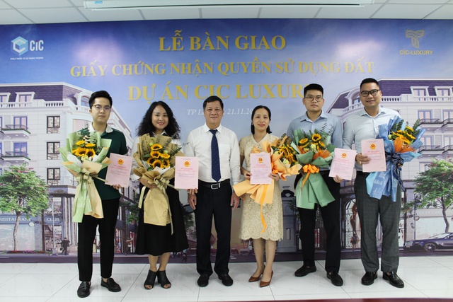CIC Invest: Bàn giao dự án đúng tiến độ, pháp lý minh bạch - Ảnh 1.