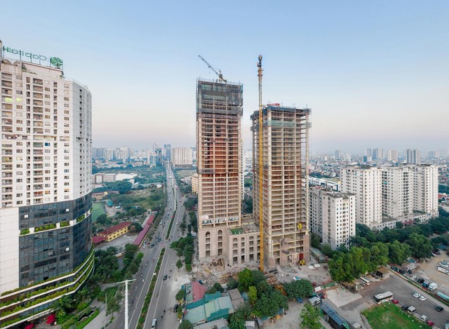 Giá căn hộ chung cư Hà Nội tăng do thiếu hụt nguồn cung - Ảnh 1.