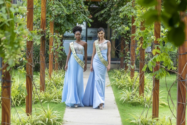 Miss Earth 2020 - Lindsey Coffey: Tôi muốn chuyển tới sống tại Aqua City - Ảnh 4.
