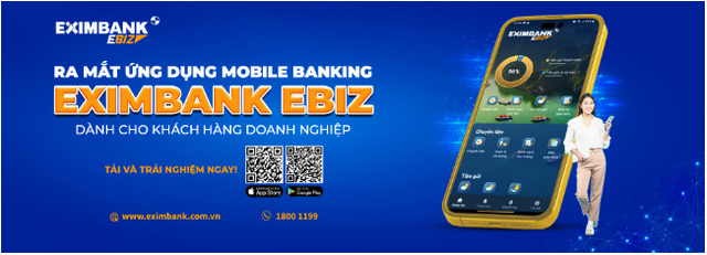 Eximbank ra mắt ứng dụng Mobile Banking Eximbank EBiz dành cho doanh nghiệp - Ảnh 1.